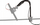 Krah i lëvizshëm për mikrofon Rycote PCS Cobra Arm, 3/8", i zi
