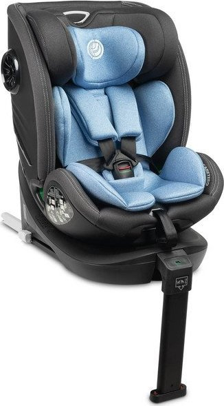 Ulëse makine Kinderkraft FORTIS i-Size, ISOFIX 40-150 cm, rrotullim 360°, blu