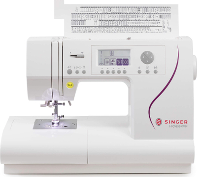 Makina qepëse Singer C-430, automatike, 55W, e bardhë