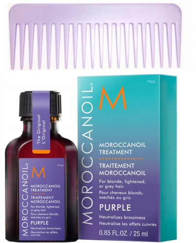 Vaj trajtues për flokë Moroccanoil Treatment Purple, 25 ml