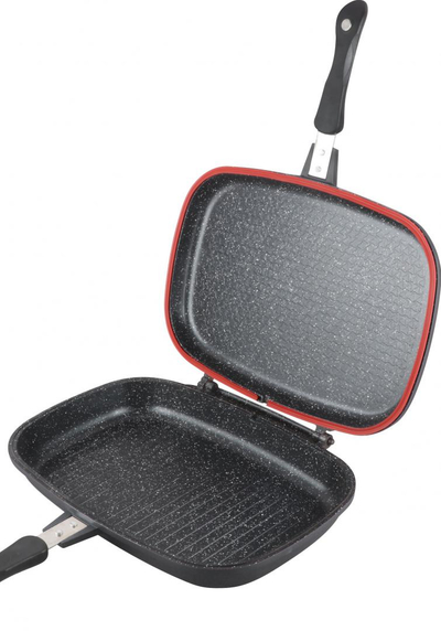 Set goma silikoni për tigan të dyfishtë Heinner, 2 copë, 112 cm, të bardha