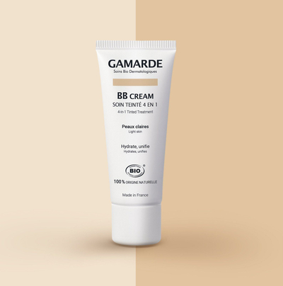 Krem fytyre me ngjyrë Gamarde Tinted Care Light, për lëkurë të ndjeshme, 40 g