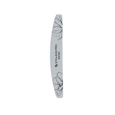 Lima thonjsh Staleks Expert 40, mineral 180/240, gjysmëhënë, set 25 copë