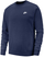 Bluza Nike Sportswear Club Fleece për burra, me jakë rrumbullak, XL, blu e errët