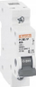 Ndërprerës modular Lovato P1M 1P, 125A, montim në shinë DIN, gri