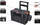 Сет кутии за алат Qbrick System Pro Set 6, 39L, со тркала, повеќебојна