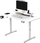 Гејминг маса Ultradesk Highlander, 120cm, електрично подесување на висина, бела