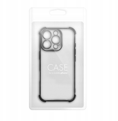 Антишок Electro маска за iPhone 15, заштитна, црна