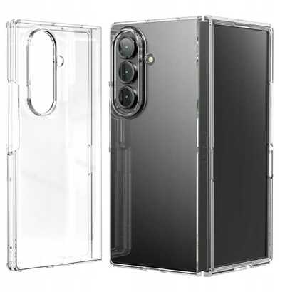 Mbrojtëse telefoni Goospery Super Protect, Samsung Galaxy Z Fold7, karikim wireless, transparente