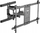 Mbajtëse muri për TV LogiLink BP0115, Full Motion, deri 90\", e zezë