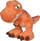 Kukull pelushi Jurassic World T Rex, 46 cm, portokalli