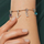 Aksesor për byzylyk Swarovski H 5437622, i artë/transparent