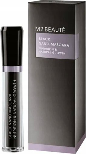 Maskarë M2 Beauté Black Nano Mascara, 6ml, e zezë