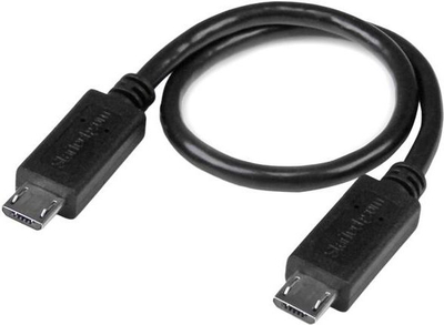 Kabllo përshtatëse USB StarTech, 0.2 m, e zezë