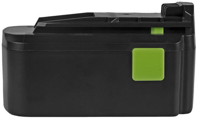Bateri veglash Green Cell për Festool BPC18, 18V, 5Ah, e zezë