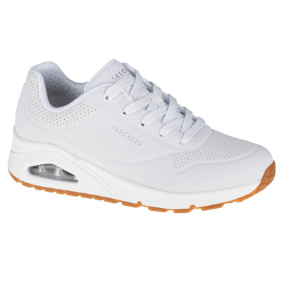 Atlete Skechers Uno Stand on Air W 73690 WHT, sintetike, t’barda