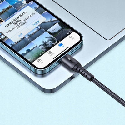 Kabllo kariku i shkurtër Mcdodo USB Lightning, 20cm, 20W, i zi