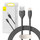 Kabllo USB Baseus Jelly Liquid Silica Gel, USB A në Lightning, 1.2 m, i zi