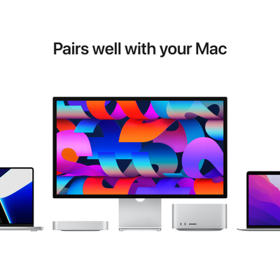 Apple Studio Display, Standard Glass, VESA Mount Adapter (Stand not included)