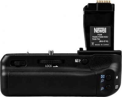 Grip baterie Newell BG-E18 për Canon EOS 750D 760D, për 2 bateri LP-E17, i zi