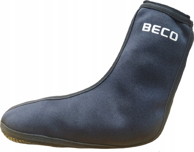 Çorape neoprene për ujë, 3mm, madhësia L 44-46, të zeza