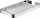 Shportë muri për banjo Stella Classic Basket 16 Wide Frame 16.041-B, metal, e zezë mat