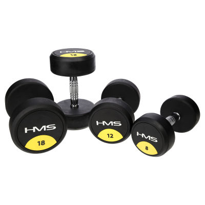 Гумена тег HMS HG Pro, 22.5kg, рачка од челик, црна