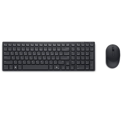 Set tastierë dhe maus Dell Pro KM555, wireless, Bluetooth RF, i zi