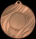 Медал бронза MMC43050, 50 mm, простор за амблем