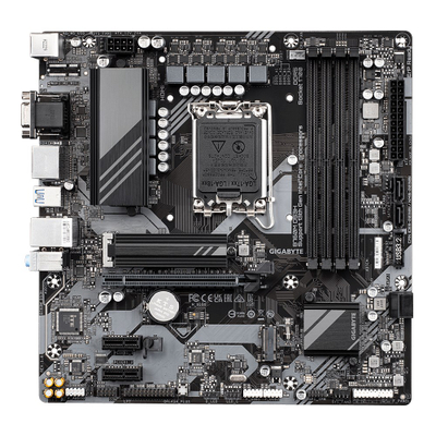 Матична плоча Gigabyte B760M DS3H, LGA 1700, DDR5, micro ATX, црна