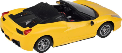 Makine lodër me telekomandë Racing Power RC0606, 2.4GHz, kabrio sportiv, e verdhë