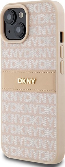 Маска за телефон DKNY DKHCP15MPRTHSLP, за ајфон 15 плус 14 плус 6.7", розова