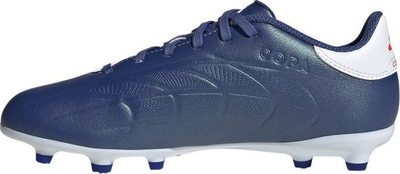 Këpucë futbolli adidas Copa Pure 2 League Juniors FG, për kalamaj në bar natyral, blu e errët