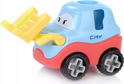 Lodër makina ndërtimi Artyk Mini Cars, set me 2 copë, me kaçavidë, shumëngjyrëshe