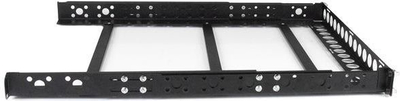 Shina universale serveri StarTech.com 1U, për raft 19", thellësi që rregullohet, çelik