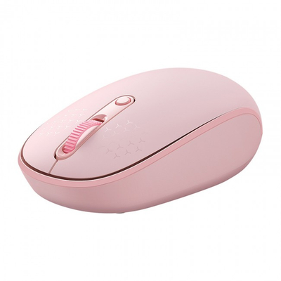 Maus wireless Baseus F01A, Bluetooth 2.4GHz, 1600DPI, rozë
