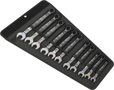 Set çelësa unazorë Wera Joker 6003 11 copë, në çantë, me shumë ngjyra