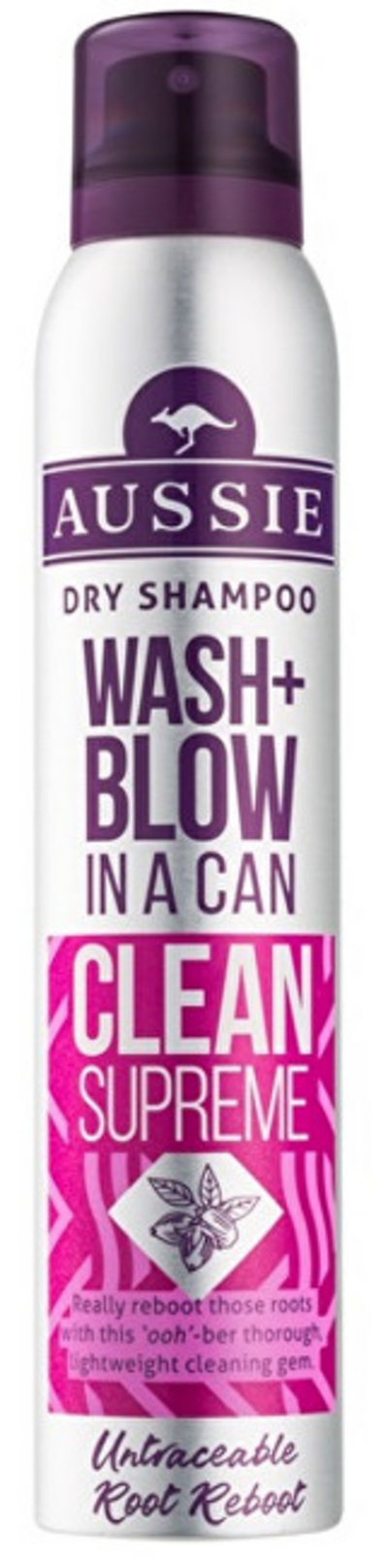 Shampo për flokë Aussie Dry Wash + Blow Clean Supreme 180 ml