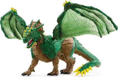 Lodër figurë Schleich Eldrador Jungle Dragon, krahë lëvizës 28 cm, shumëngjyrëshe