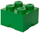 LEGO кутија за складирање, мала (4), зелена