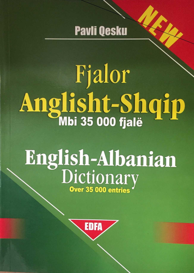 Fjalor Shqip Anglisht Mbi 35000 Fjale - Pavli Qesku