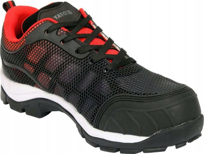 Këpucë pune Yato MAY ROBOCZE SPORT, S1P, nr. 39, të zeza me të kuqe