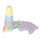 Shkumsa për trotuar Starpak Unicorn 561879, set me 3 copë, me ngjyra pastel