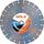 Disk diamant Gölz LCA 65, 350mm, Ø25.4mm, gri