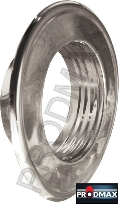 Rozetë dekorative Prodmax ROZ 080, fi 80mm, sipërfaqe e lustruar, metalike