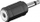 Adapter audio Goobay A 176, 3.5mm Jack mashkull në femër, i zi