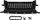 Grill radiatori MTuning për Audi Q5 8R, 2009–2012, PDC, i zi