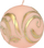 Декоративна свеќа Artman Rose Gold Bauble, средна