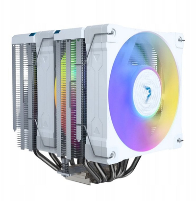 Ftohës CPU Valkyrie Vind 125 DL, 2x120mm, RGB, i bardhë
