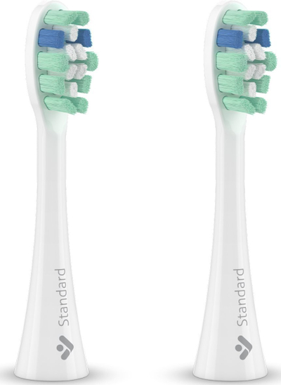 Kokë zëvendsuese furçe TrueLife SonicBrush Clean30, standard, set me 2 copa, t'bardha